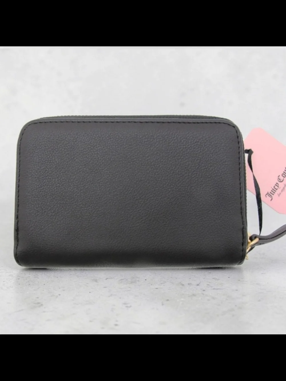 Juicy Couture Dusty Blush and Chocolate Double Zip Around Wallet-NWT!